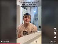 Samantha Ann's husband updated the followers about the TikTokers untimely demise. (Image via TikTok)